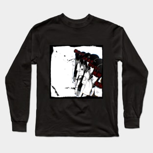 Anime Girls in a Row Long Sleeve T-Shirt